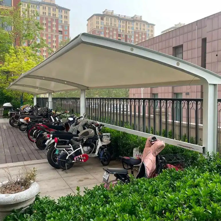 毫州膜结构电动车棚